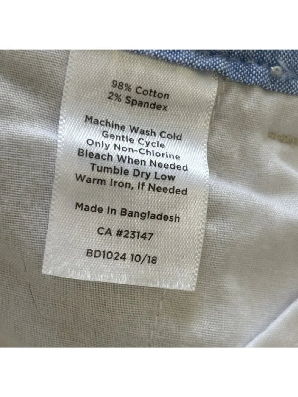 Talbots Weekend Chino Pants 14